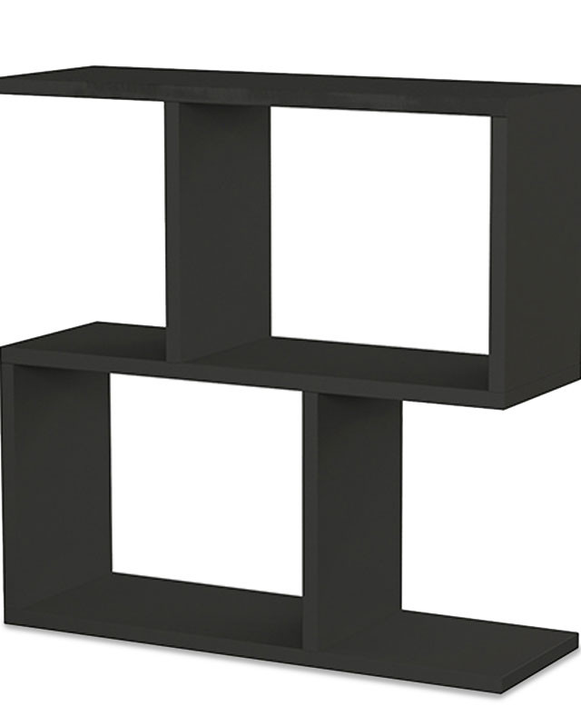 Βοηθητικό τραπέζι Homemania pakoworld χρώμα ανθρακί 60x20x60εκ