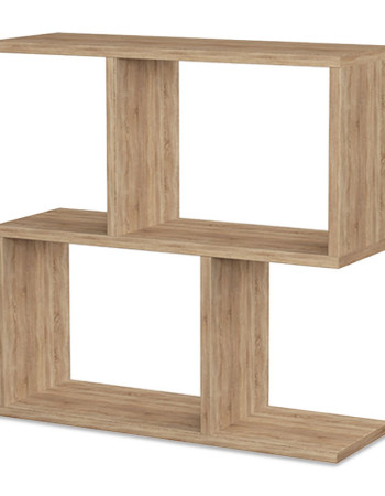 Βοηθητικό τραπέζι Homemania pakoworld χρώμα φυσικό 60x20x60εκ