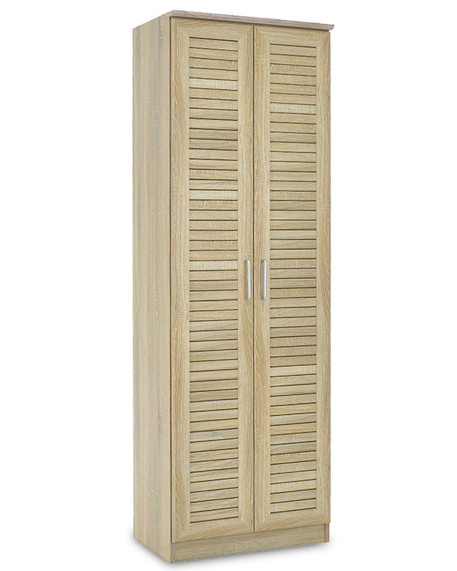 Παπουτσοθήκη-ντουλάπα SANTE pakoworld 21 ζεύγων χρώμα sonoma 60x37x183εκ